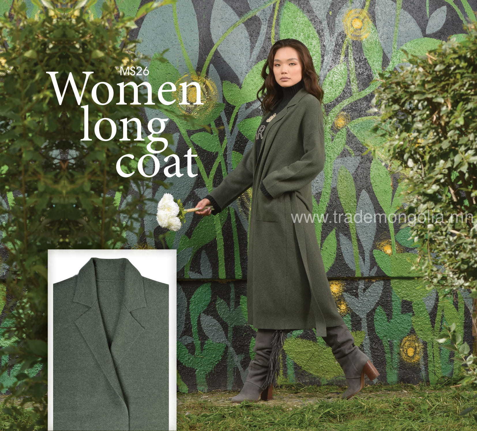 MS26 Women long coat